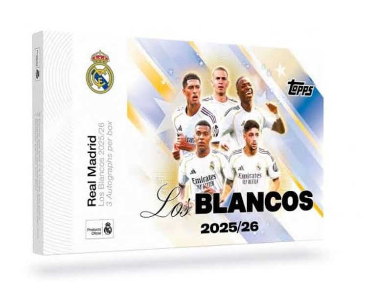 Topps Real Madrid Los Blancos 2025/26 Trading Cards Box